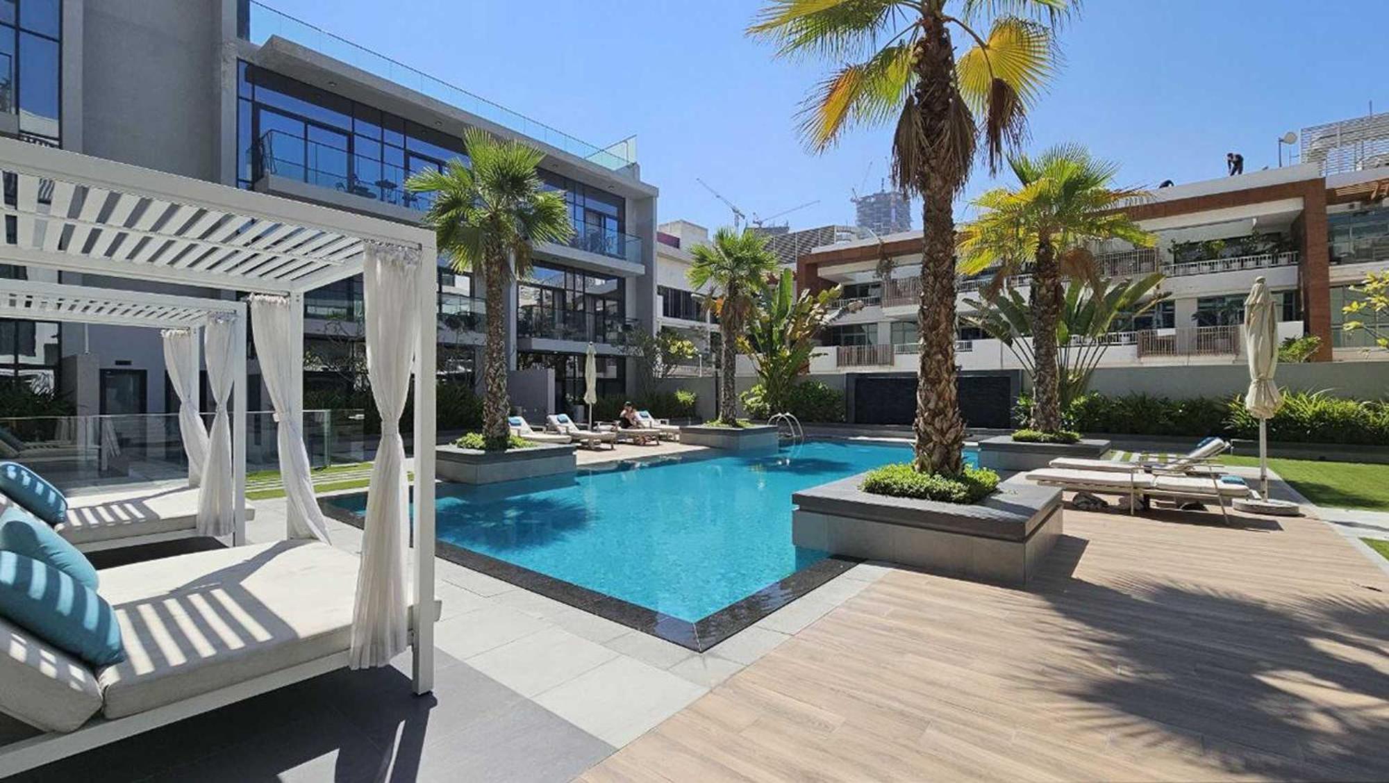 Modern Bali Vibes With Pool And Palm Tree Views Jvc * Dubai
