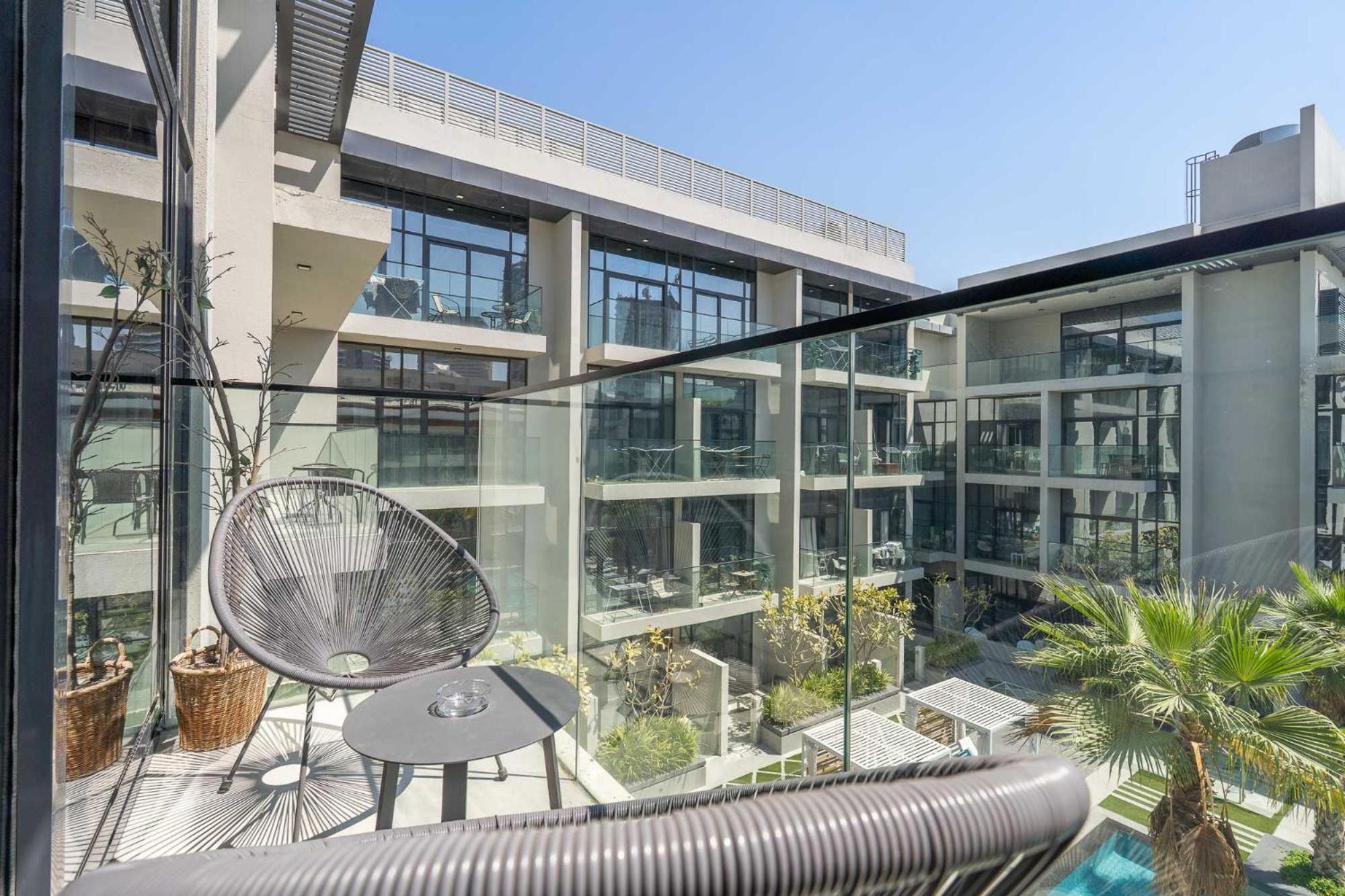 Modern Bali Vibes With Pool And Palm Tree Views Jvc Dubai